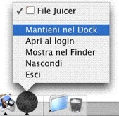 Keep File Juicer in dock