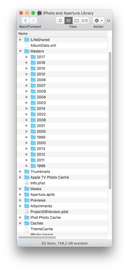 iphoto library vs photos library